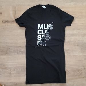 Black MuscleSport Tee
